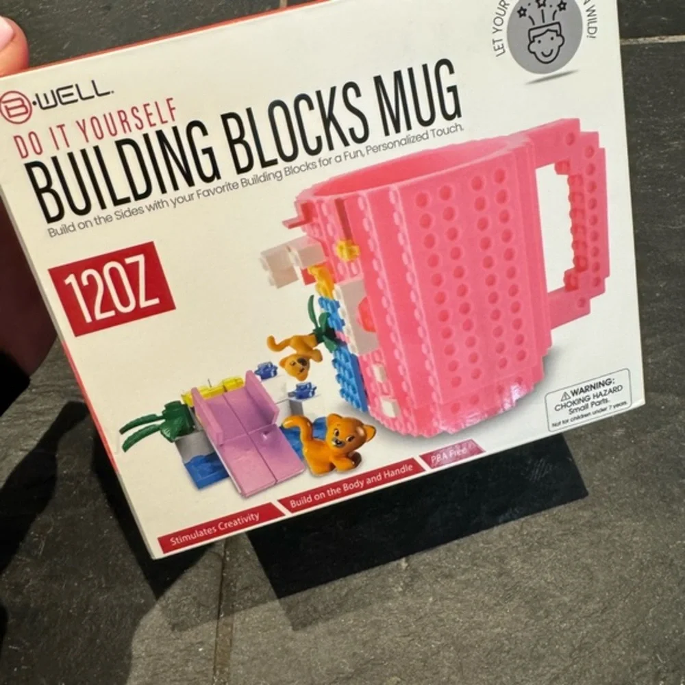 DIY Building blocks mug!! Sparks CREATIVITY, change it over and over, SO FUN🎉🎉